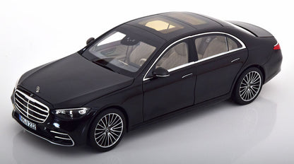 Norev 2021 Mercedes-Benz S-Class AMG (W223) Black Metallic 1:18