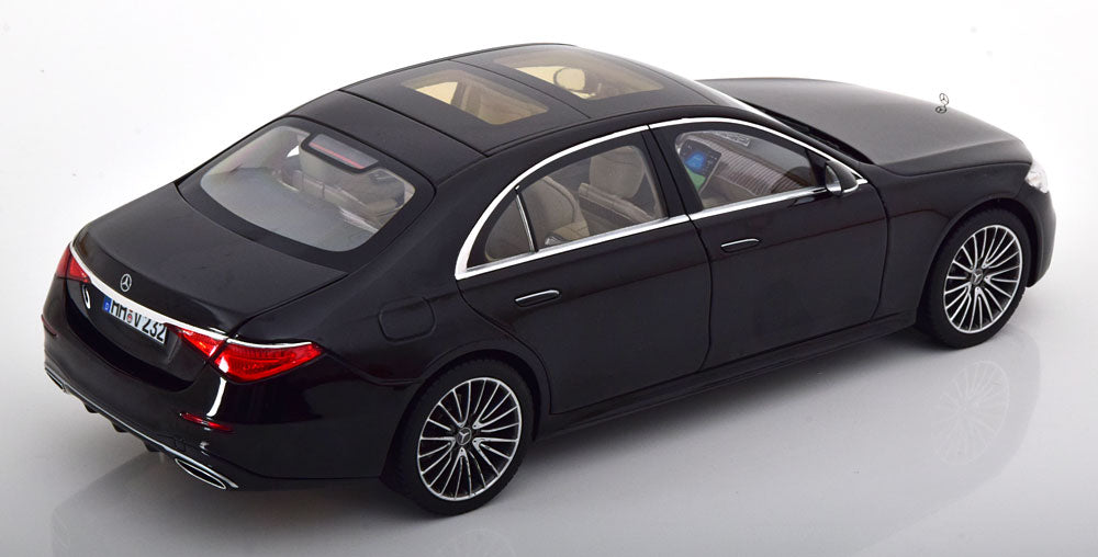 Norev 2021 Mercedes-Benz S-Class AMG (W223) Black Metallic 1:18