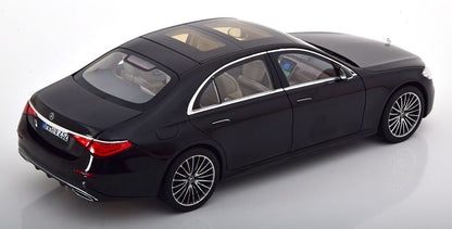 Norev 2021 Mercedes-Benz S-Class AMG (W223) Black Metallic 1:18