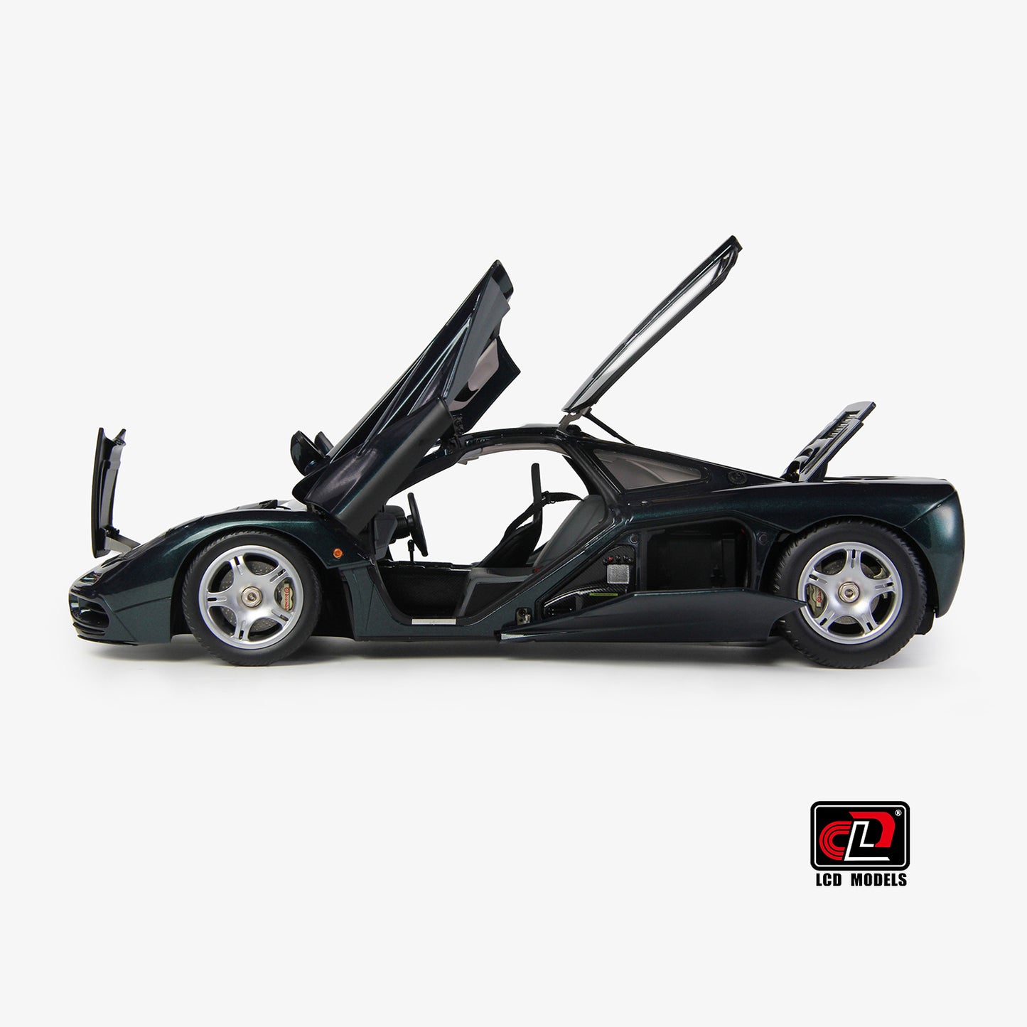 LCD 1993 Mclaren F1 XP5 Green Metallic 1:18