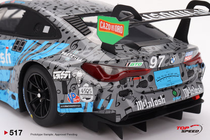 Topspeed  1:18 BMW M4 GT3 #97 Turner Motorsports  IMSA 2023  Laguna Seca GTD 2nd Place