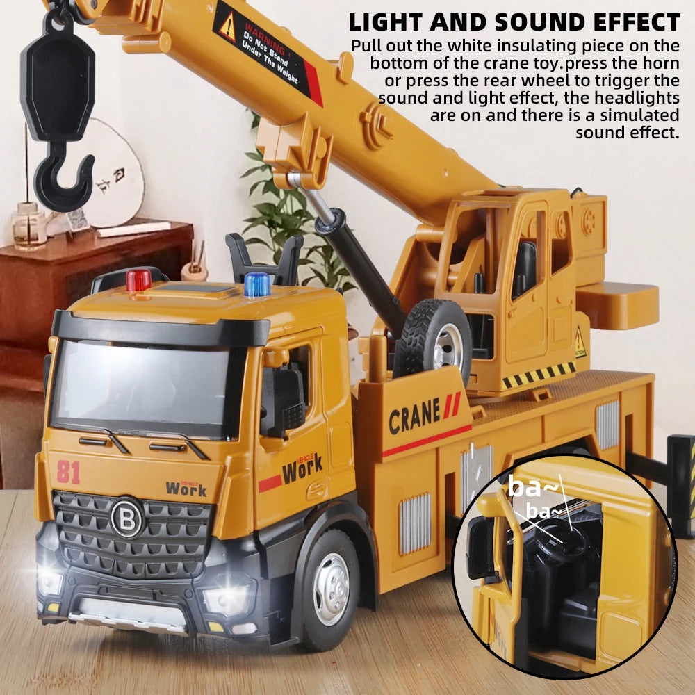 AE Mobile Crane Truck 1:18 Scale