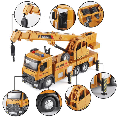 AE Mobile Crane Truck 1:18 Scale