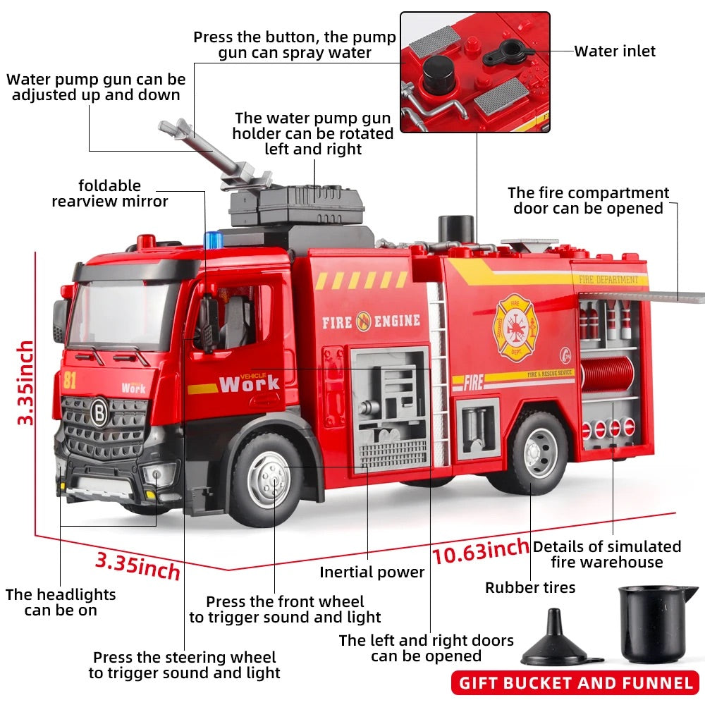 AE Fire Truck 1:18 Scale