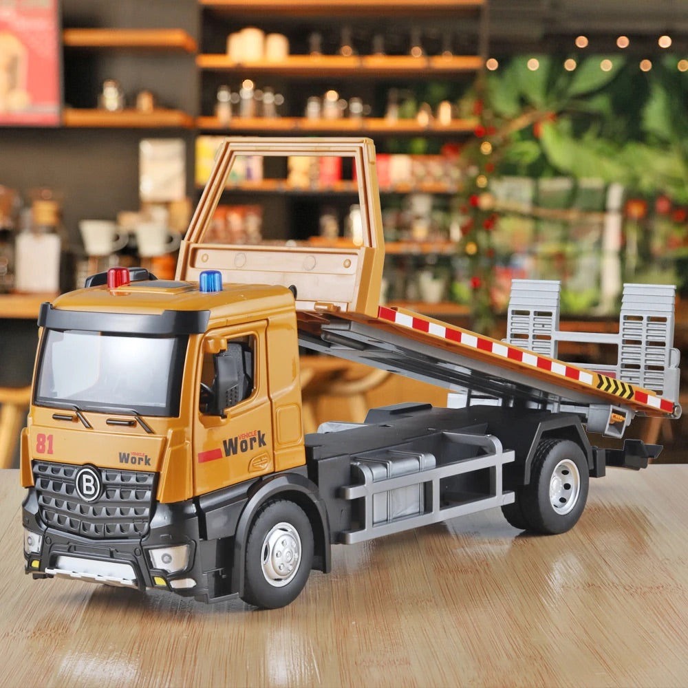 AE Flatbed Wrecker Tow Truck 1:18 Scale