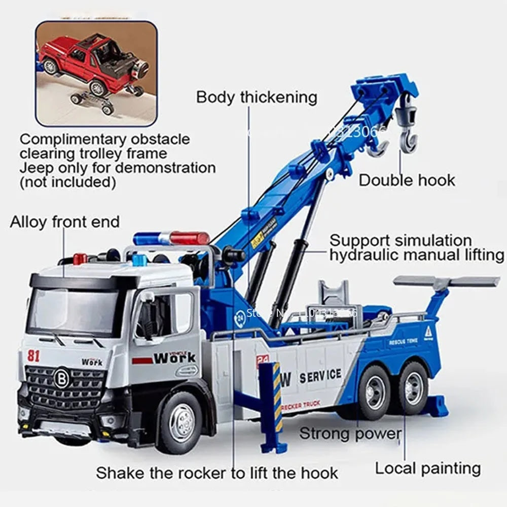 AE Wrecker Tow Truck 1:18 Scale