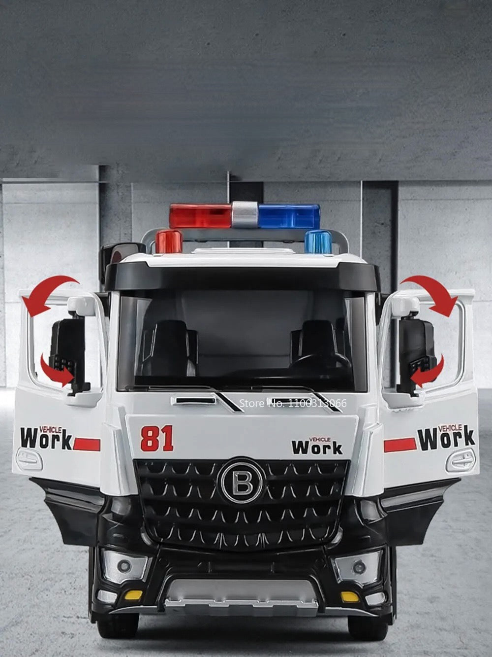 AE Wrecker Tow Truck 1:18 Scale