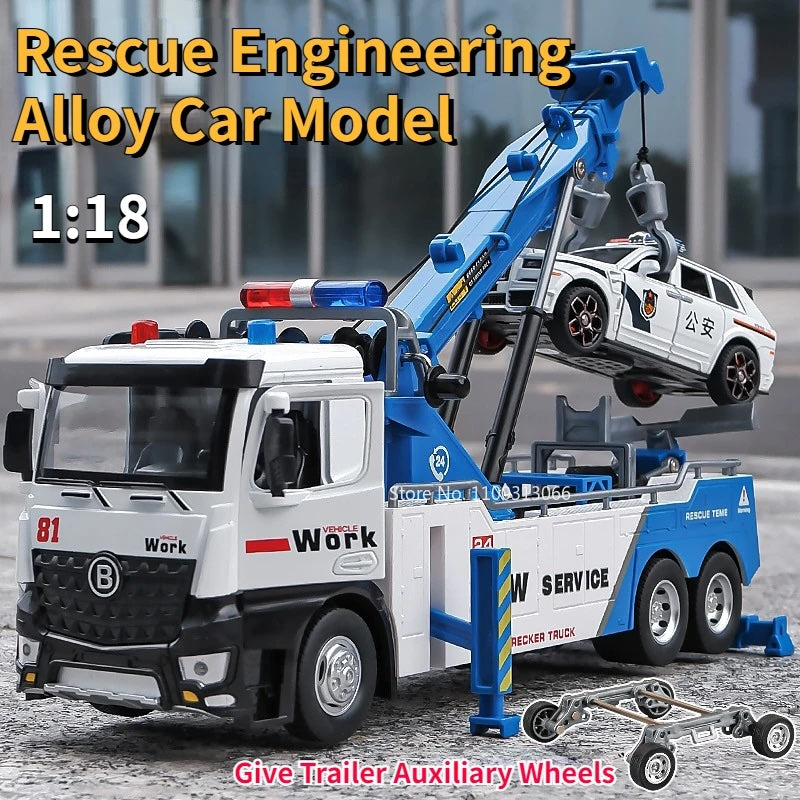 AE Wrecker Tow Truck 1:18 Scale