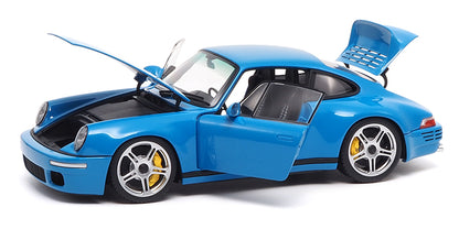 Almost-Real 2018 Porsche 911 RUF SCR Coupe Mexico Blue 1:18