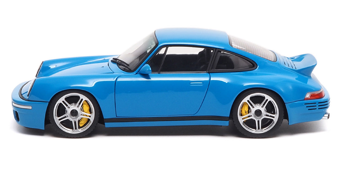 Almost-Real 2018 Porsche 911 RUF SCR Coupe Mexico Blue 1:18