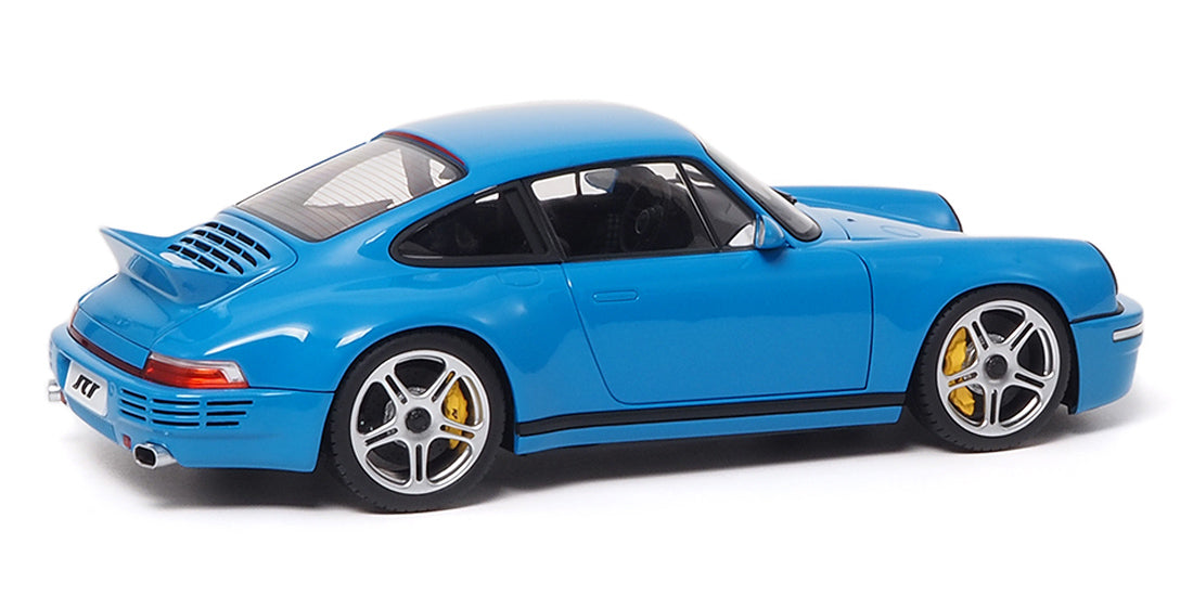 Almost-Real 2018 Porsche 911 RUF SCR Coupe Mexico Blue 1:18