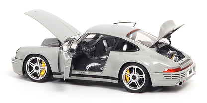 Almost-Real 2018 Porsche 911 RUF SCR Coupe Chalk 1:18