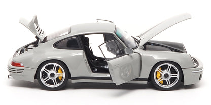 Almost-Real 2018 Porsche 911 RUF SCR Coupe Chalk 1:18