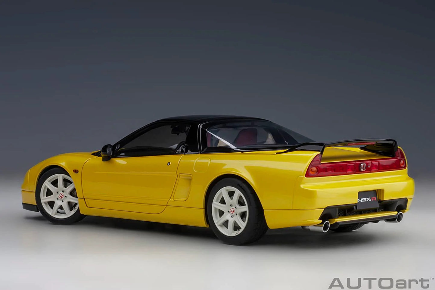 AUTOart 2002 Honda NSX R Indy Pearl Yellow 1:18