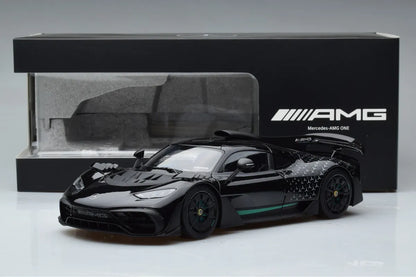 NZG 2022 Mercedes Benz One AMG (C298) Hyper Black 1:18 DEALER EDITION