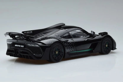 NZG 2022 Mercedes Benz One AMG (C298) Hyper Black 1:18 DEALER EDITION