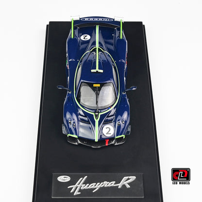 LCD Pagani Huayra R No 2 Blue Carbon 1:64