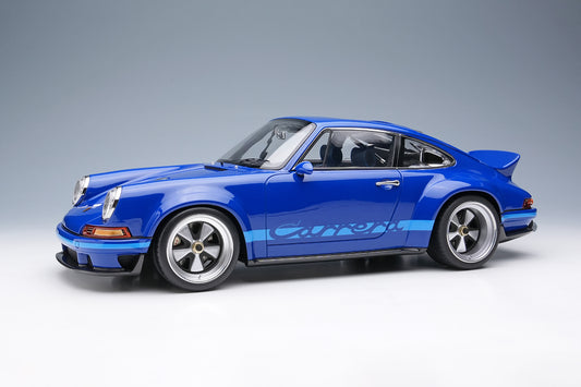 Make Up Co., Ltd / Eidolon 2023 Porsche 911 DLS Indigo Blue WITH DISPLAY 1:18