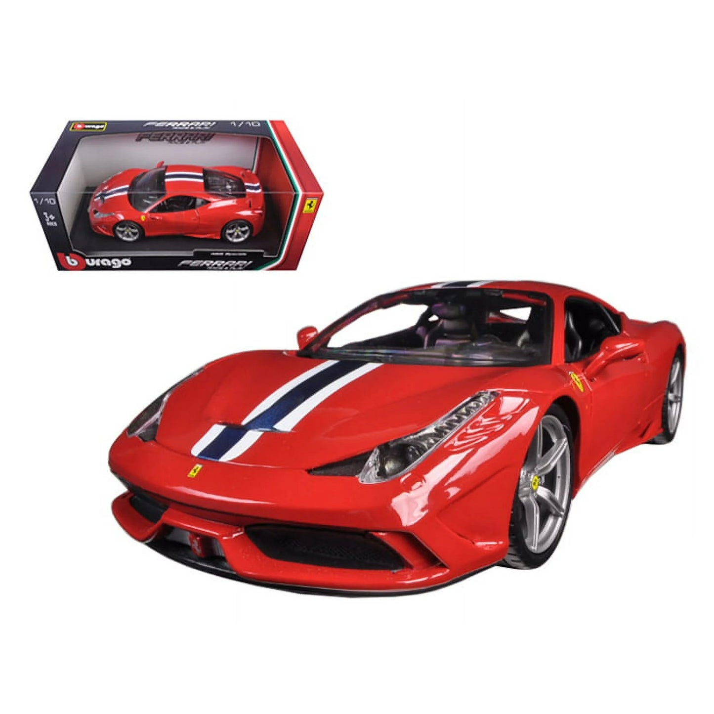 Bburago Ferrari Race & Play – Ferrari 458 Speciale (red) 1:18