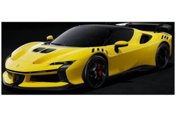 Bburago 2024 Ferrari SF90XX Stradale Yellow 1:18