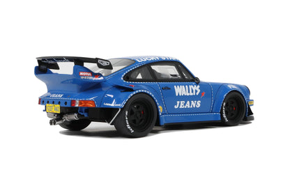 GT Spirit Porsche 911 964 RWB Osho Arrow Blue Jeans Rally Blue 1:18 Resin