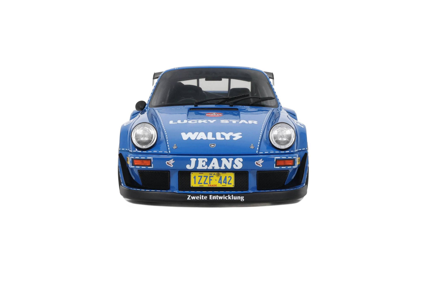 GT Spirit Porsche 911 964 RWB Osho Arrow Blue Jeans Rally Blue 1:18 Resin