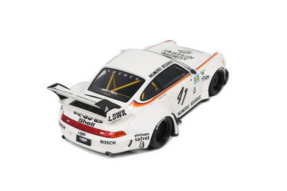 GT Spirit 2023 Porsche 911 993 RWB Bodykit Kato-San No 41 Racing 1:18 Resin