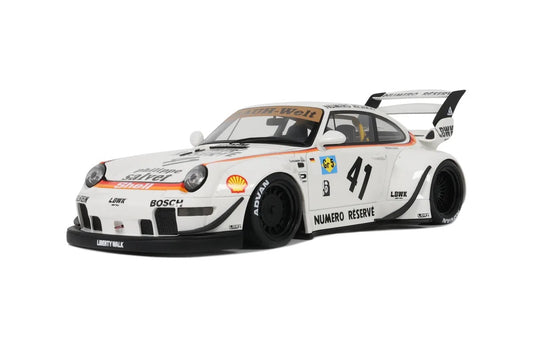 GT Spirit 2023 Porsche 911 993 RWB Bodykit Kato-San No 41 Racing 1:18 Resin