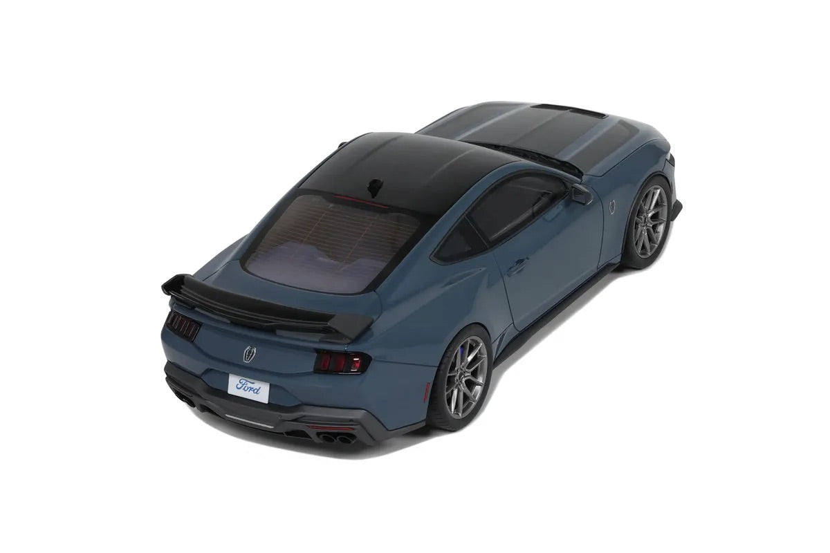 GT Spirit 2024 Ford Mustang Dark Horse Vapor Blue Metallic 1:18 RESIN