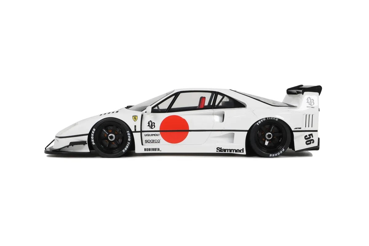 GT Spirit 2023 Ferrari F40 LBWK Japan White 1:18