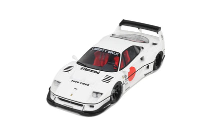 GT Spirit 2023 Ferrari F40 LBWK Japan White 1:18