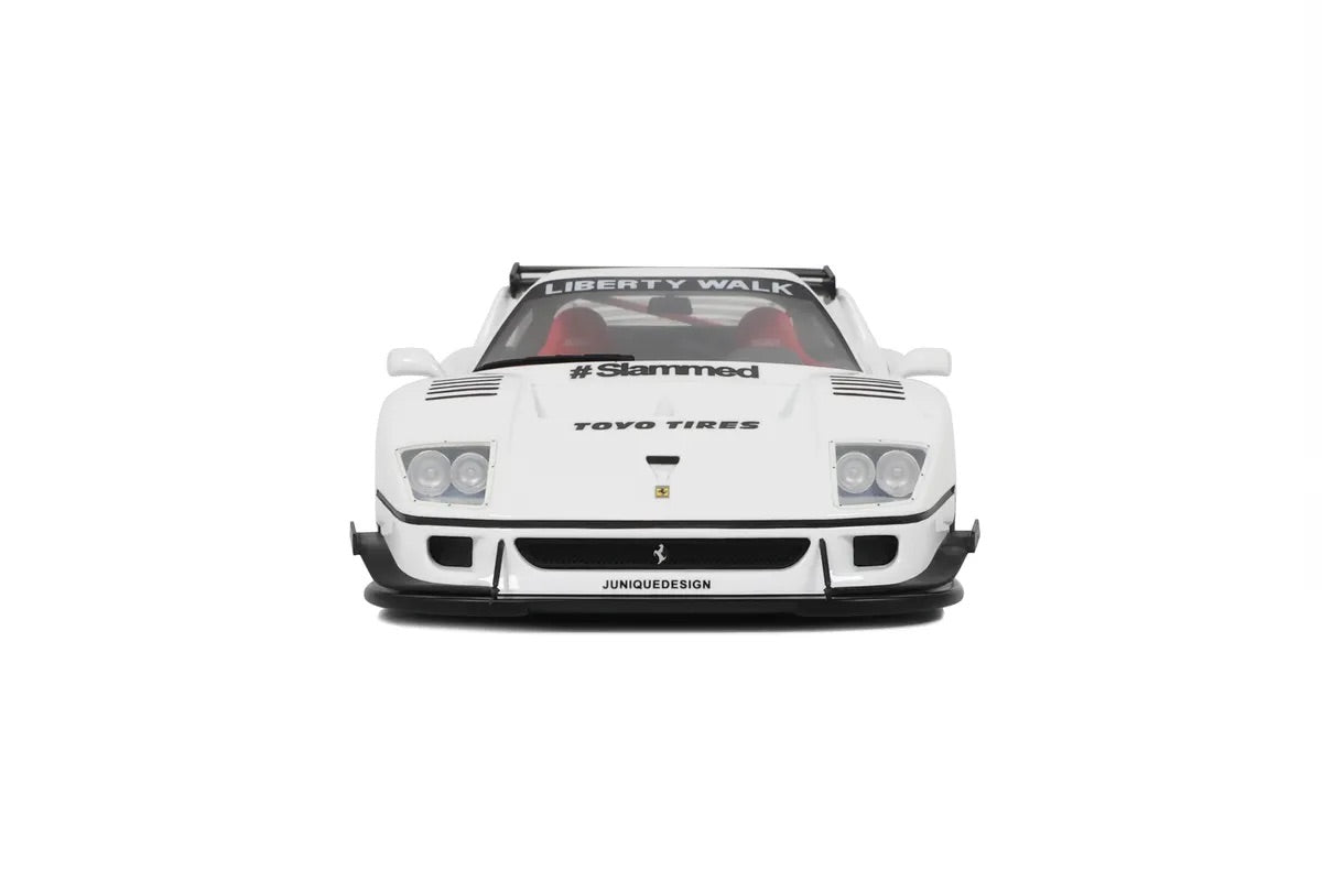 GT Spirit 2023 Ferrari F40 LBWK Japan White 1:18