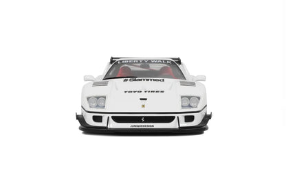 GT Spirit 2023 Ferrari F40 LBWK Japan White 1:18