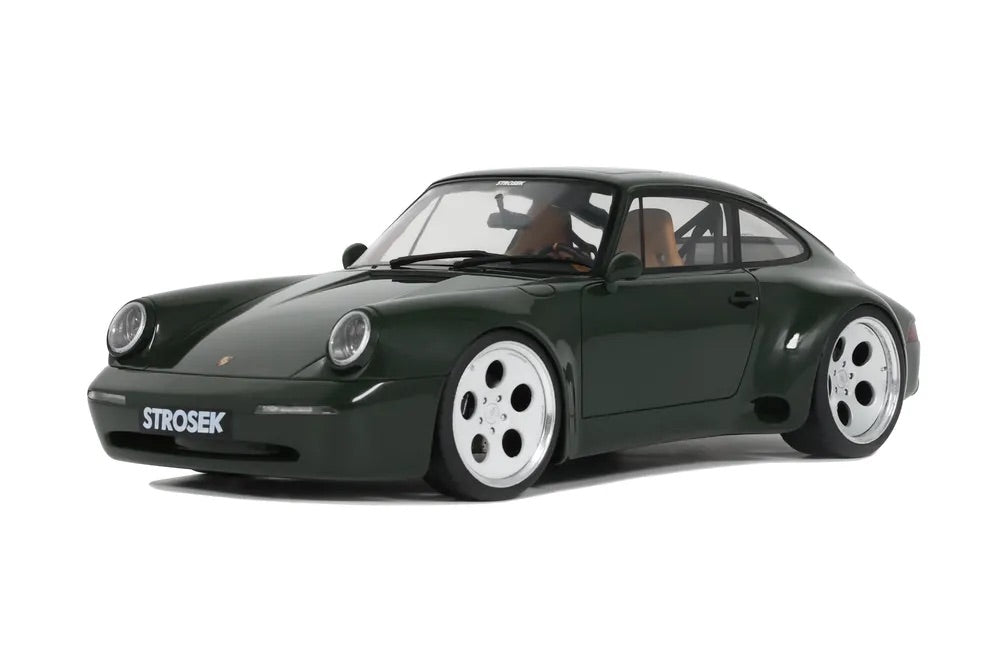 GT Spirit Porsche 911 993 Carrera Strosek MEGA 30 Jahre 2024 Dark Green 1:18