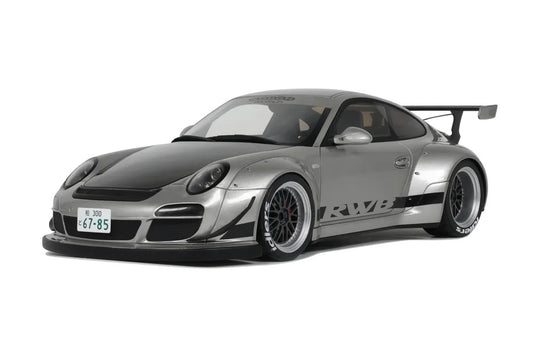 GT Spirit Porsche 911 997 RWB Abu Dhabi 2024 Silver 1:18 Resin