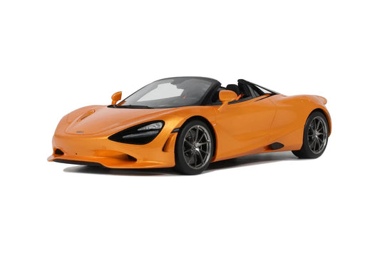 GT Spirit 2024 Mclaren 750S Spyder Papaya Spark Orange 1:18 Resin