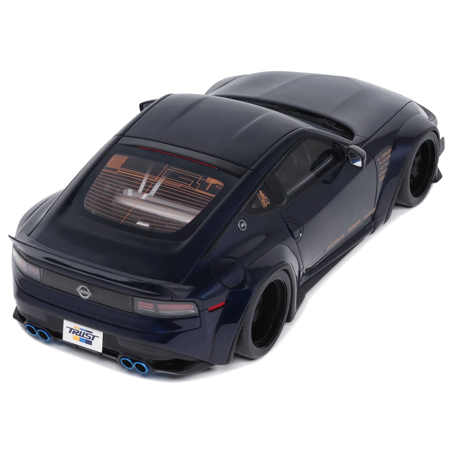 GT Spirit 2024 Nissan 400 Z Pandem Edition Midnight Blue 1:18