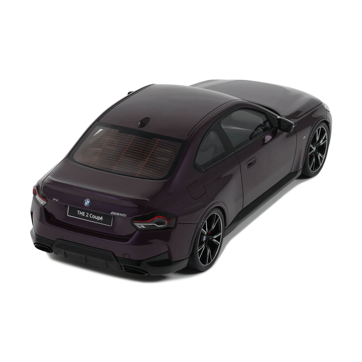 GT Spirit 2023 BMW M240i (G42) Coupe Thundernight Purple Metallic 1:18