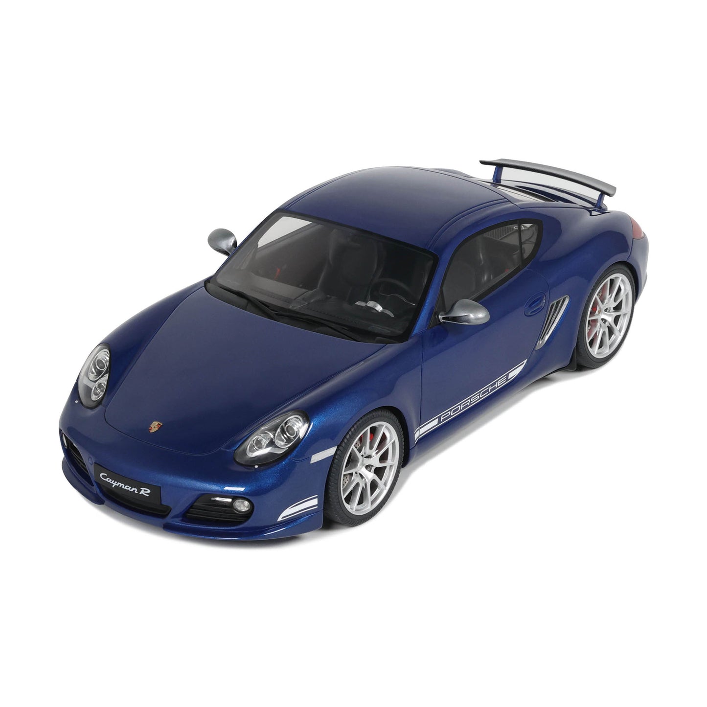 GT Spirit 2012 Porsche 981 Cayman R Aqua Blue Metallic 1:18