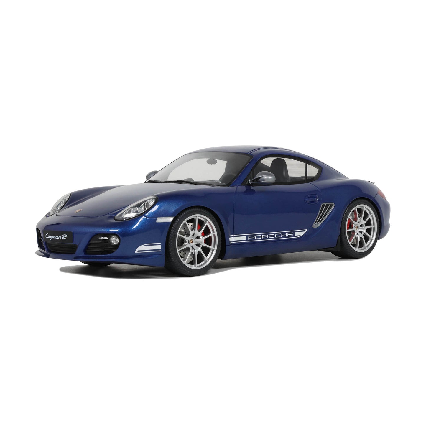 GT Spirit 2012 Porsche 981 Cayman R Aqua Blue Metallic 1:18