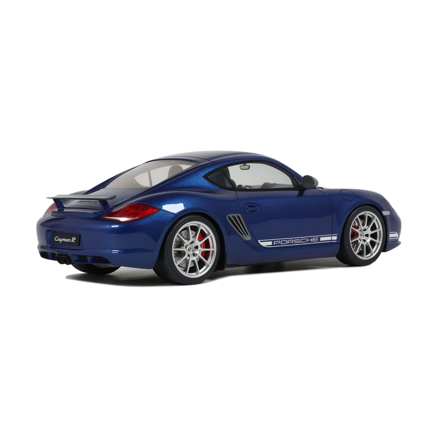 GT Spirit 2012 Porsche 981 Cayman R Aqua Blue Metallic 1:18