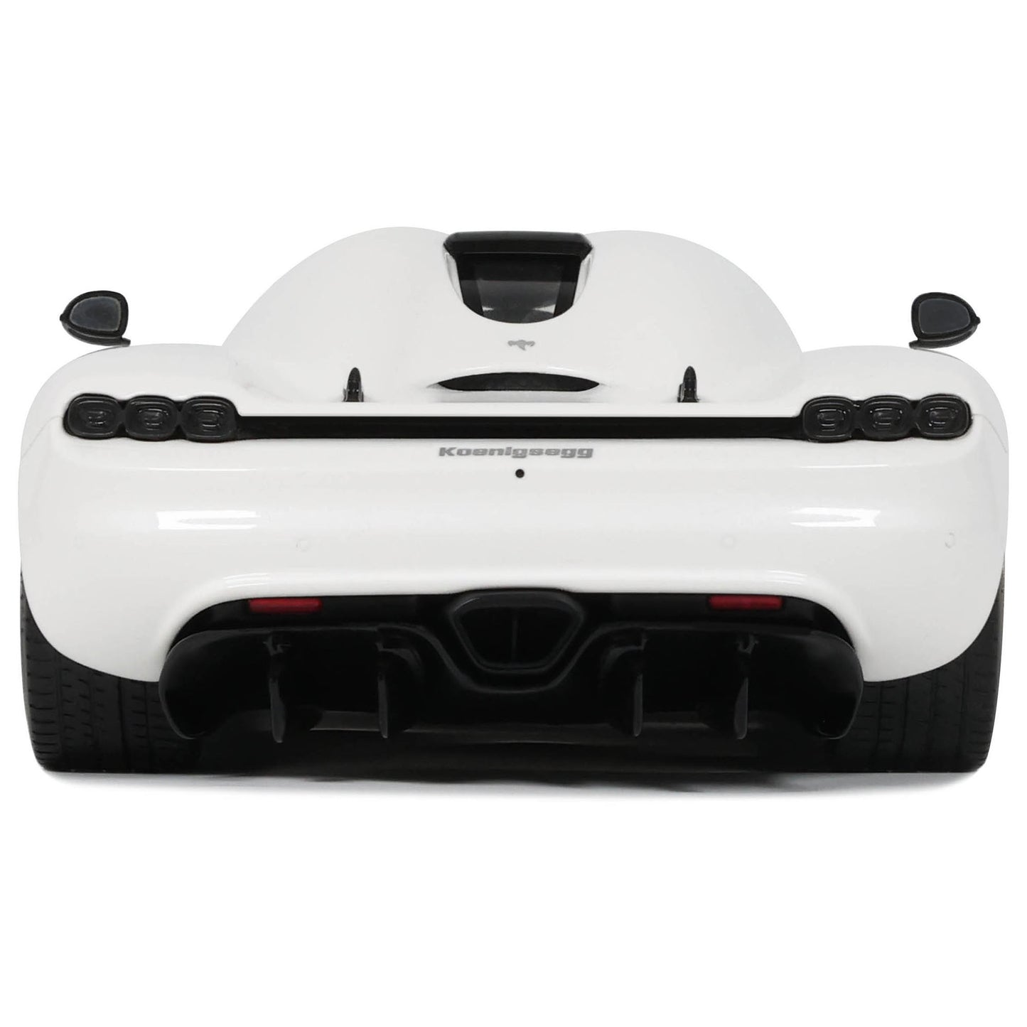 GT Spirit 2024 Koenigsegg CC850 White w/ Gold Wheels 1:18