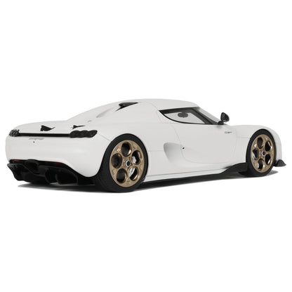 GT Spirit 2024 Koenigsegg CC850 White w/ Gold Wheels 1:18