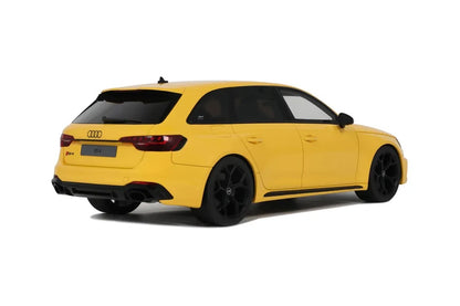 GT Spirit 2024 Audi RS4 Avant B9 25th Anniversary Yellow 1:18