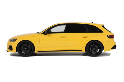 GT Spirit 2024 Audi RS4 Avant B9 25th Anniversary Yellow 1:18