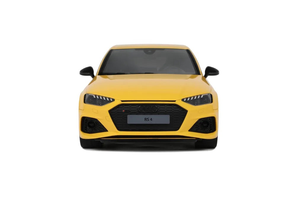 GT Spirit 2024 Audi RS4 Avant B9 25th Anniversary Yellow 1:18