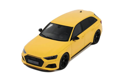 GT Spirit 2024 Audi RS4 Avant B9 25th Anniversary Yellow 1:18