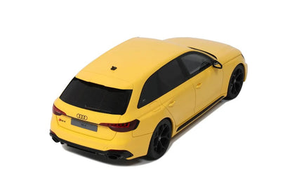 GT Spirit 2024 Audi RS4 Avant B9 25th Anniversary Yellow 1:18