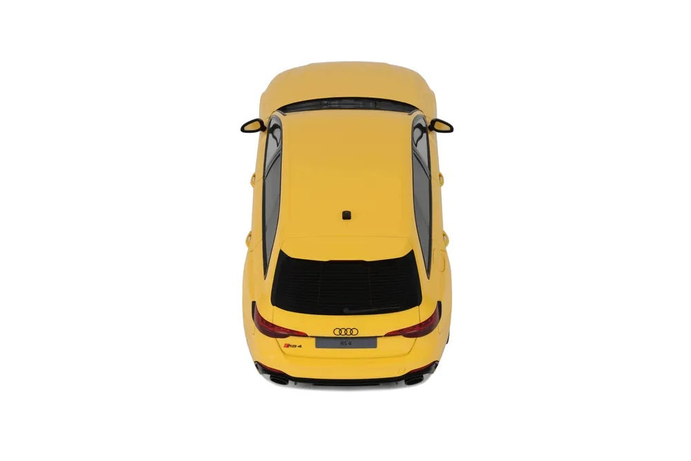 GT Spirit 2024 Audi RS4 Avant B9 25th Anniversary Yellow 1:18