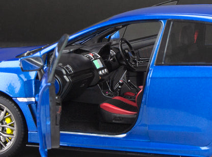 Sun-Star 2018 Subaru Impreza WRX STi (S207) Custom Version Blue Metallic 1:18